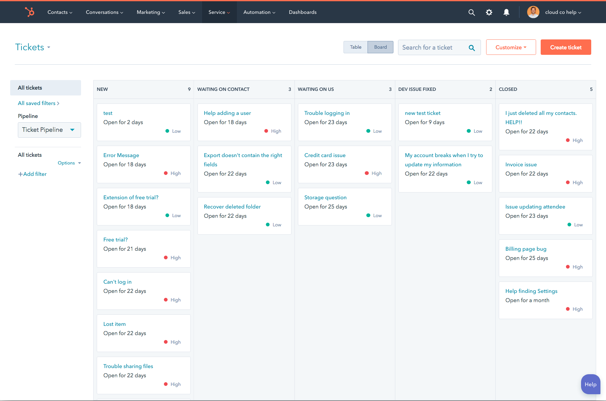 HubSpot Ticket Pipelines - B2B Customer Service CRM - The Gist - Inbound Marketing Agency - HubSpot Solutions Partner